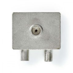   Műholdas és antenna adapter | F Aljzat / IEC (Koax) Dugasz | IEC (Koax) Aljzat | Nikkelezett | 75 Ohm | Egyenes | Fém | Ezüst / Fém | 1 db | Boríték