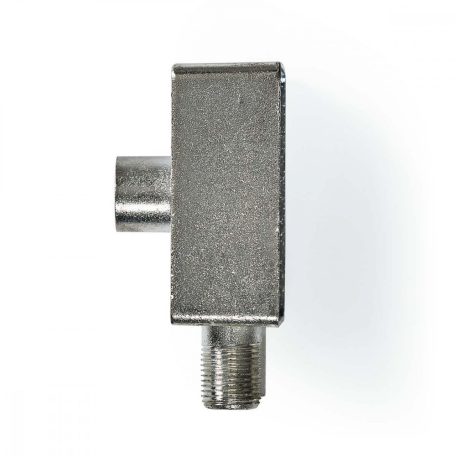 Műholdas és antenna adapter | F Aljzat / IEC (Koax) Dugasz | IEC (Koax) Aljzat | Nikkelezett | 75 Ohm | Egyenes | Fém | Ezüst / Fém | 1 db | Boríték