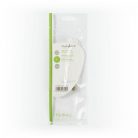 Műhold és antenna kábel | F Aljzat | F Aljzat | Nikkelezett | 75 Ohm | Egyes Árnyékolás | 0.20 m | Lapos | PVC | Fehér | Műanyag Zacskó