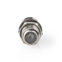   Műholdas és antenna adapter | F Aljzat | F Aljzat | Nikkelezett | 75 Ohm | Egyenes | Fém | Ezüst | 10 db | Boríték
