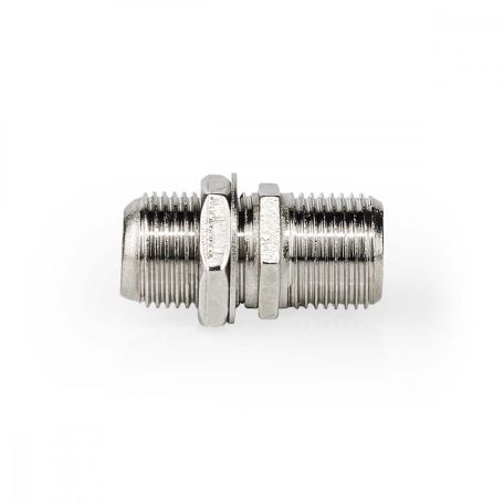 Műholdas és antenna adapter | F Aljzat | F Aljzat | Nikkelezett | 75 Ohm | Egyenes | Fém | Ezüst | 10 db | Boríték