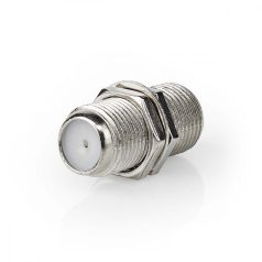   Műholdas és antenna adapter | F Aljzat | F Aljzat | Nikkelezett | 75 Ohm | Egyenes | Fém | Ezüst | 10 db | Boríték