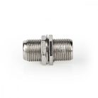 Műholdas és antenna adapter | F Aljzat | F Aljzat | Nikkelezett | 75 Ohm | Egyenes | Fém | Ezüst | 10 db | Boríték
