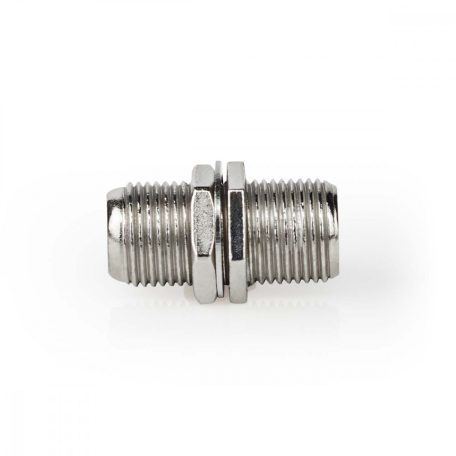 Műholdas és antenna adapter | F Aljzat | F Aljzat | Nikkelezett | 75 Ohm | Egyenes | Fém | Ezüst | 10 db | Boríték