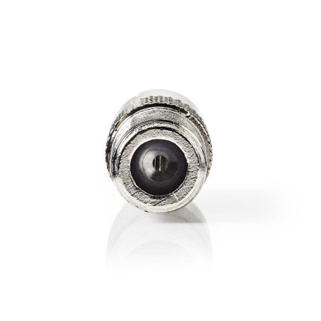 Műholdas és antenna adapter | F Aljzat | IEC (Koax) Aljzat | Nikkelezett | 75 Ohm | Egyenes | Fém | Ezüst | 10 db | Műanyag Zacskó