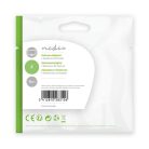 Műholdas és antenna adapter | F Aljzat | IEC (Koax) Aljzat | Nikkelezett | 75 Ohm | Egyenes | Fém | Ezüst | 10 db | Műanyag Zacskó