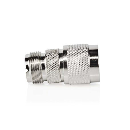 Műholdas és antenna adapter | N Dugasz | PL259 Aljzat | Nikkelezett | 75 Ohm | Egyenes | Fém | Ezüst | 10 db | Boríték