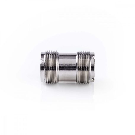 Műholdas és antenna adapter | PL259 Aljzat | PL259 Aljzat | Nikkelezett | 75 Ohm | Egyenes | Fém | Ezüst | 10 db | Boríték
