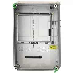   Csatári Plast PVT 3045 Fm-CS 1F mérőszekrény,  M63A csoportos mérés modul, Eon engedélyes fogyasztásmérő szekrény, CSP21.t108