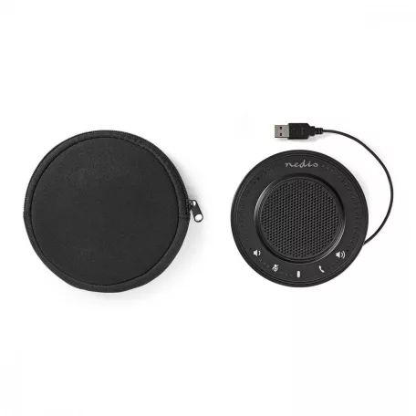 Konferencia hangszóró | Max. teljesítmény: 7.5 W | Feszültség forrás típusa: USB-áramellátású | Csatlakozó kimenet: 1x 3.5 mm Audió Ki | Csatlakozó: USB 2.0