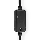 PC-hangszóró | 2.0 | 18 W | 3.5 mm Dugasz | USB-áramellátású | Hangerő szabályozás | Csatlakozó kimenet