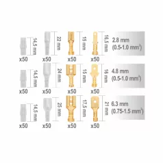  Home CSSASET csúszósaru készlet, szigeteléssel, 300 db, tároló doboz