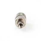PL259 Connector | Egyenes | Dugasz | Nikkelezett | 75 Ohm | Forrasztó | Bemenő kábel átmérő: 7.0 mm | Fém | Ezüst | 25 db | Boríték