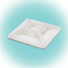   Home CTT 28WH kábelkötegelő talp, UV védett, 4 oldalas, öntapadó ragasztó, fúrható, fehér