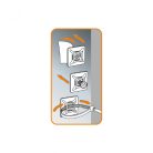 Home CTT 28WH kábelkötegelő talp, UV védett, 4 oldalas, öntapadó ragasztó, fúrható, fehér