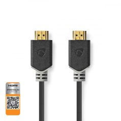   Premium Nagysebességű HDMI ™ kábel Ethernet | HDMI™ Csatlakozó | HDMI™ Csatlakozó | 4K@60Hz | 18 Gbps | 3.00 m | Kerek | PVC | Antracit | Doboz