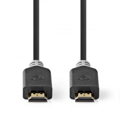  Premium Nagysebességű HDMI ™ kábel Ethernet | HDMI™ Csatlakozó | HDMI™ Csatlakozó | 4K@60Hz | 18 Gbps | 3.00 m | Kerek | PVC | Antracit | Doboz
