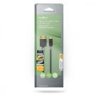 Nagy Sebességű HDMI ™ kábel Ethernet | HDMI™ Csatlakozó | HDMI™ Micro Csatlakozó | 4K@30Hz | 10.2 Gbps | 2.00 m | Kerek | PVC | Antracit | Ablakos Doboz