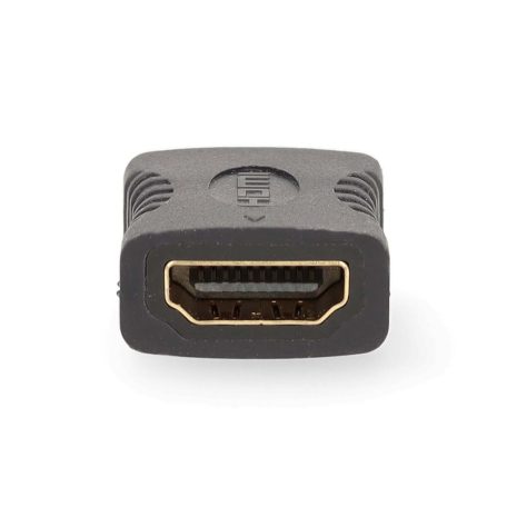 HDMI™ adapter | HDMI™ Kimenet | HDMI™ Kimenet | Aranyozott | Egyenes | PVC | Antracit | 1 db | Doboz