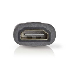   HDMI™ adapter | HDMI™ Mini Csatlakozó | HDMI™ Kimenet | Aranyozott | Egyenes | ABS | Antracit | 1 db | Doboz