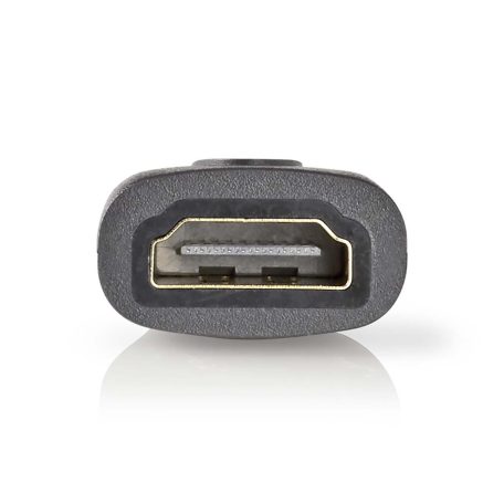 HDMI™ adapter | HDMI™ Mini Csatlakozó | HDMI™ Kimenet | Aranyozott | Egyenes | ABS | Antracit | 1 db | Doboz