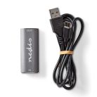 HDMI ™ ismétlő | 25.0 m | 8K@60Hz | 48 Gbps | Alumínium | Antracit