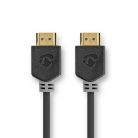 Ultra High Speed ​​HDMI ™ kábel | HDMI™ Csatlakozó | HDMI™ Csatlakozó | 8K@60Hz | 48 Gbps | 2.00 m | Kerek | 6.5 mm | Antracit | Doboz
