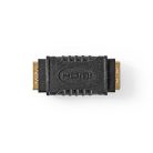 HDMI™ adapter | HDMI™ Kimenet | HDMI™ Kimenet | Aranyozott | Egyenes | ABS | Fekete | 1 db | Doboz