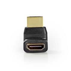   HDMI™ adapter | HDMI™ Csatlakozó | HDMI™ Kimenet | Aranyozott | Könyök 270 ° | ABS | Fekete | 1 db | Doboz
