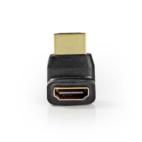 HDMI™ adapter | HDMI™ Csatlakozó | HDMI™ Kimenet | Aranyozott | Könyök 270 ° | ABS | Fekete | 1 db | Doboz