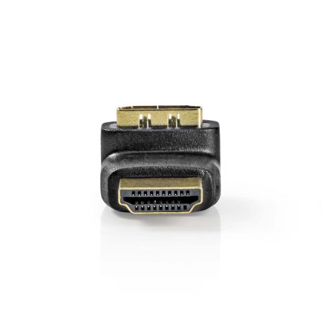 HDMI™ adapter | HDMI™ Csatlakozó | HDMI™ Kimenet | Aranyozott | Könyök 270 ° | ABS | Fekete | 1 db | Doboz