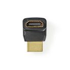 HDMI™ adapter | HDMI™ Csatlakozó | HDMI™ Kimenet | Aranyozott | Könyök 270 ° | ABS | Fekete | 1 db | Doboz