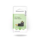 HDMI™ adapter | HDMI™ Csatlakozó | HDMI™ Kimenet | Aranyozott | Könyök 270 ° | ABS | Fekete | 1 db | Doboz