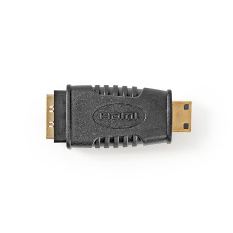 HDMI™ adapter | HDMI™ Mini Csatlakozó | HDMI™ Kimenet | Aranyozott | Egyenes | ABS | Fekete | 1 db | Buborékfólia
