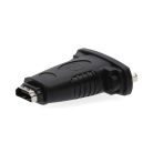 HDMI™ adapter | HDMI™ Bemenet | DVI-D 24+1-Pin Aljzat | Nikkelezett | Egyenes | ABS | Fekete | 1 db | Doboz