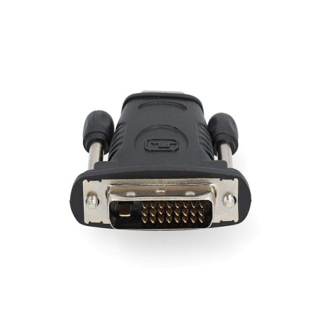 HDMI™ adapter | DVI-D 24+1-Érintkezős Dugasz | HDMI™ Kimenet | Nikkelezett | Egyenes | ABS | Fekete | 1 db | Doboz