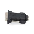 HDMI™ adapter | DVI-D 24+1-Érintkezős Dugasz | HDMI™ Kimenet | Nikkelezett | Egyenes | ABS | Fekete | 1 db | Doboz