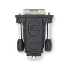 HDMI™ adapter | DVI-D 24+1-Érintkezős Dugasz | HDMI™ Kimenet | Nikkelezett | Egyenes | ABS | Fekete | 1 db | Doboz