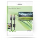 Nagy Sebességű HDMI ™ kábel Ethernet | HDMI™ Csatlakozó | HDMI™ Csatlakozó | 4K@60Hz | 18 Gbps | 5.00 m | Kerek | PVC | Antracit | Doboz