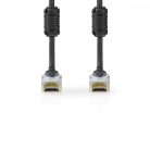 HDMI™ kábel | HDMI™ Csatlakozó | HDMI™ Csatlakozó | 8K@60Hz | Aranyozott | 1.00 m | Egyenes | PVC | Antracit | Doboz