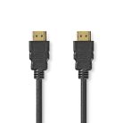 Premium Nagysebességű HDMI ™ kábel Ethernet | HDMI™ Csatlakozó | HDMI™ Csatlakozó | 4K@60Hz | 18 Gbps | 1.50 m | Kerek | PVC | Fekete | Label