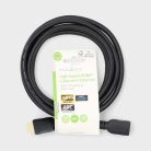 Nagy Sebességű HDMI ™ kábel Ethernet | HDMI™ Csatlakozó | HDMI™ Kimenet | 4K@30Hz | 10.2 Gbps | 2.00 m | Kerek | PVC | Fekete | Label