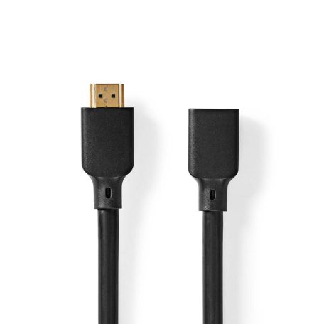 Ultra High Speed ​​HDMI ™ kábel | HDMI™ Csatlakozó | HDMI™ Kimenet | 8K@60Hz | 48 Gbps | 2.00 m | Kerek | 7.9 mm | Fekete | Label