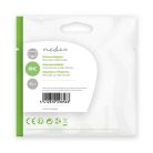 BNC adapter | RCA Dugasz | BNC Aljzat | Nikkelezett | 50 Ohm | Egyenes | Fém | Ezüst | 10 db | Műanyag Zacskó