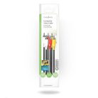 Kompozit Video kábel | 3x RCA Dugasz | 3x RCA Dugasz | Nikkelezett | 480p | 1.00 m | Kerek | PVC | Fekete | Műanyag Zacskó