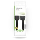 SCART kábel | SCART Dugasz | SCART Dugasz | Nikkelezett | 480p | 2.00 m | Lapos | PVC | Fekete | Boríték