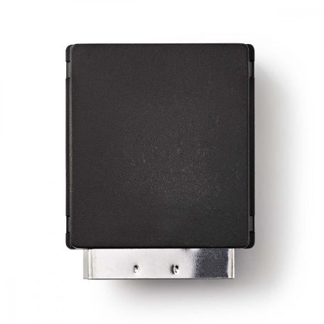 SCART adapter | SCART Dugasz | S-Video Female / SCART Aljzat / 3x RCA Aljzat | Nikkelezett | Kapcsolható | ABS | Fekete | 1 db | Műanyag Zacskó