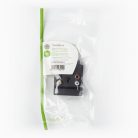 SCART adapter | SCART Dugasz | S-Video Female / SCART Aljzat / 3x RCA Aljzat | Nikkelezett | Kapcsolható | ABS | Fekete | 1 db | Műanyag Zacskó