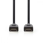 Premium Nagysebességű HDMI ™ kábel Ethernet | HDMI™ Csatlakozó | HDMI™ Csatlakozó | 4K@60Hz | 18 Gbps | 1.50 m | Kerek | PVC | Fekete | Műanyag Zacskó