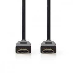   Premium Nagysebességű HDMI ™ kábel Ethernet | HDMI™ Csatlakozó | HDMI™ Csatlakozó | 4K@60Hz | 18 Gbps | 1.50 m | Kerek | PVC | Fekete | Műanyag Zacskó